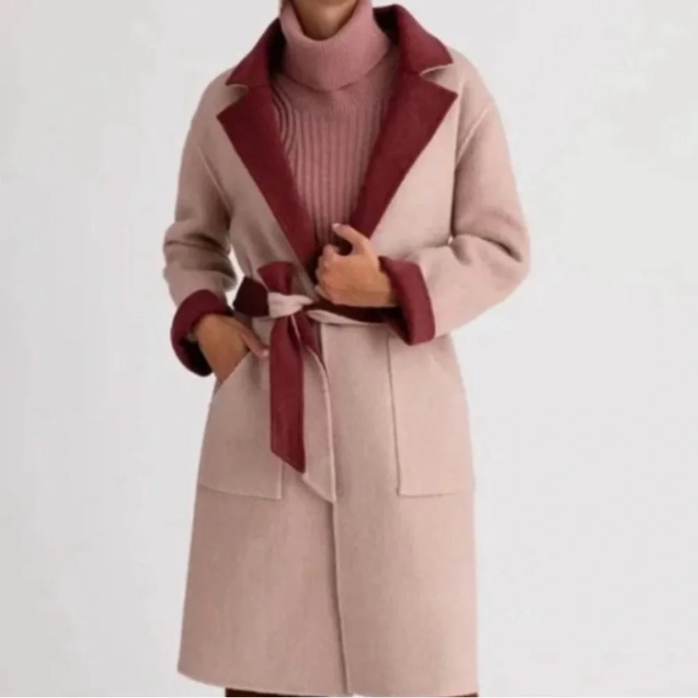 100% Wool Fully Reversible Coat - Picture 2 of 5